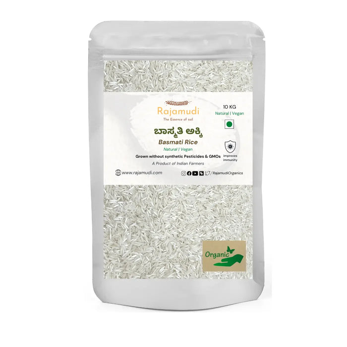 Organic Traditonal Basmati Rice by Rajamudi