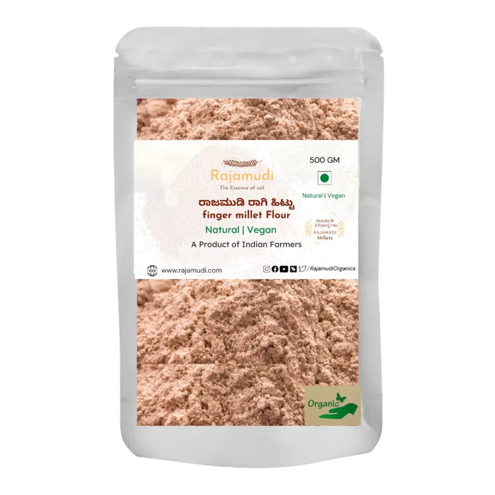 Finger Millet Flour - Ragi Flour | Rajamudi