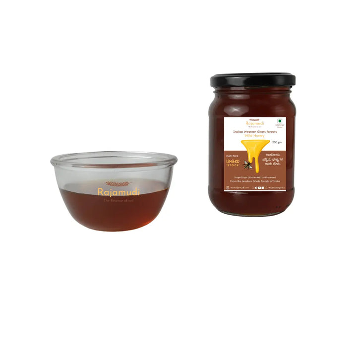 honey, wild honey, madhu, rajamudi honey, honey 250gms, honey 500gms