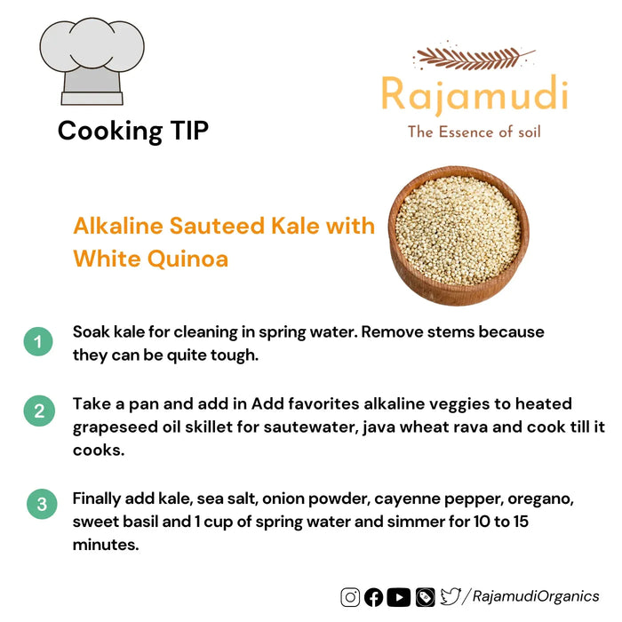 QuinoaWhite |Rajamudi Organics