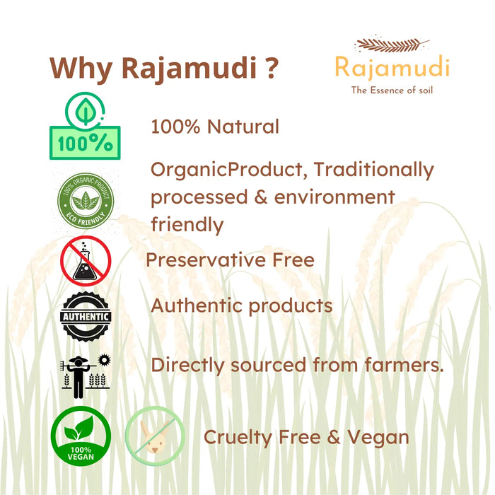 why Rajamudi brand 