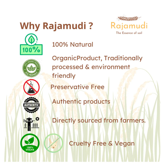 why rajamudi brand 